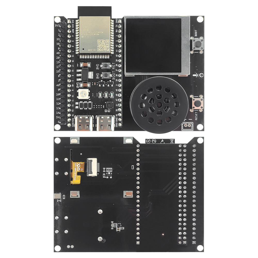 Esp32 S3 Development Board Lot - Papan Pengembangan ESP32-S3 N16R8 dengan Layar