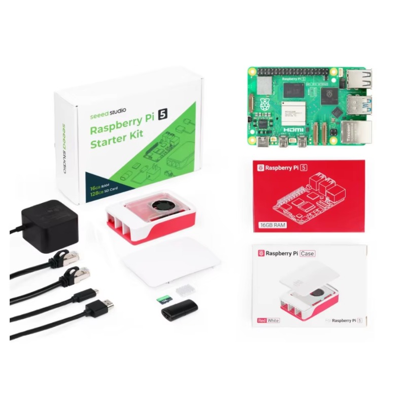 5 Starter Kit - RAM 4GB/8GB/16 - Raspberry Pi 5 8Gb Kit ulasan dan harga