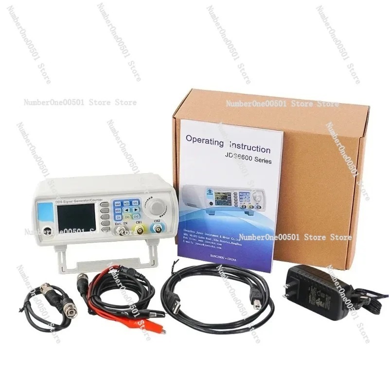 JDS6600 15/30/40/50/60MHz DDS  - Function Arbitrary Waveform Generator ulasan dan harga